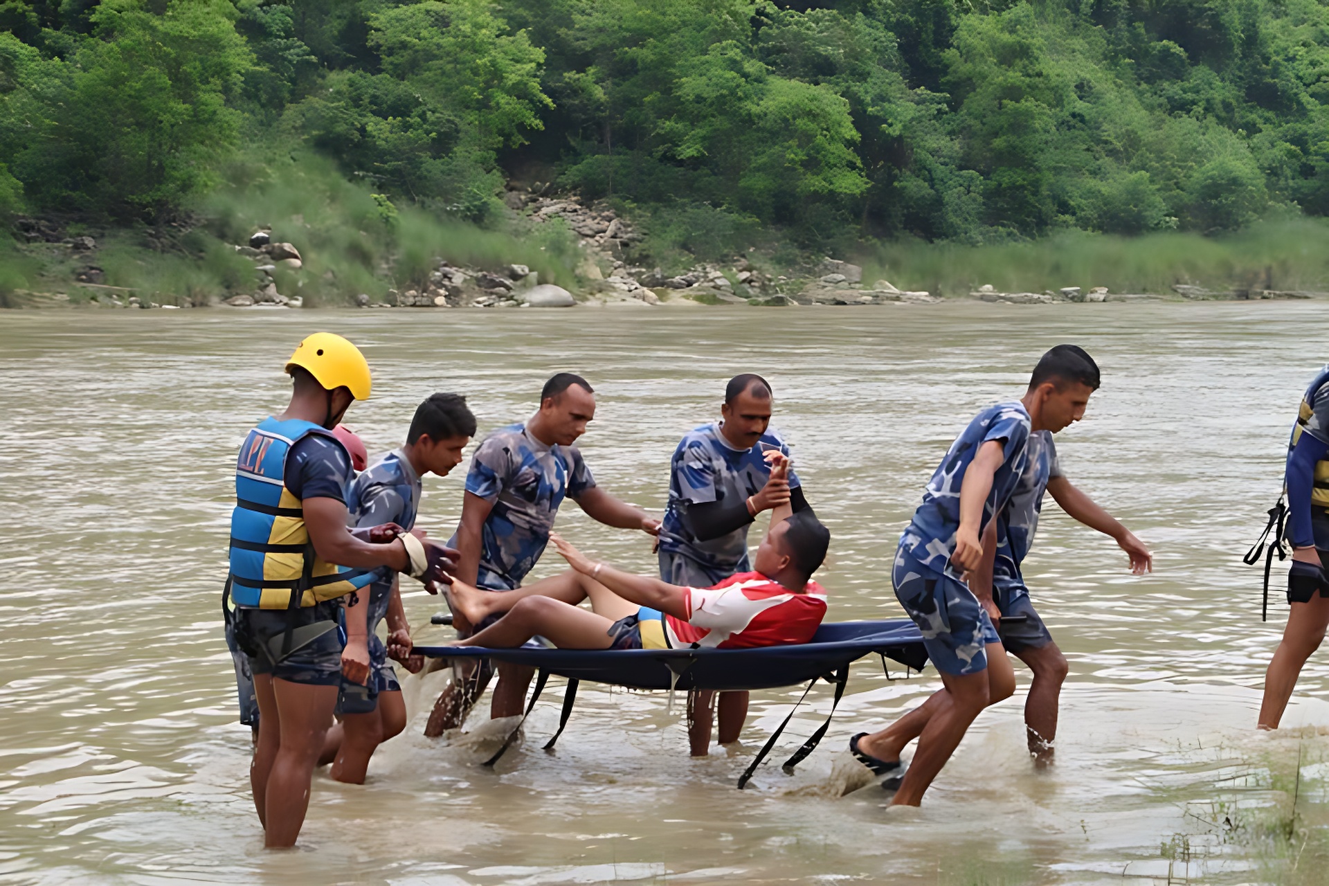 सर्लाहीमा प्रदेश स्तरीय जल उत्पन्न प्रकोप उद्धार अभ्यास सम्पन्न